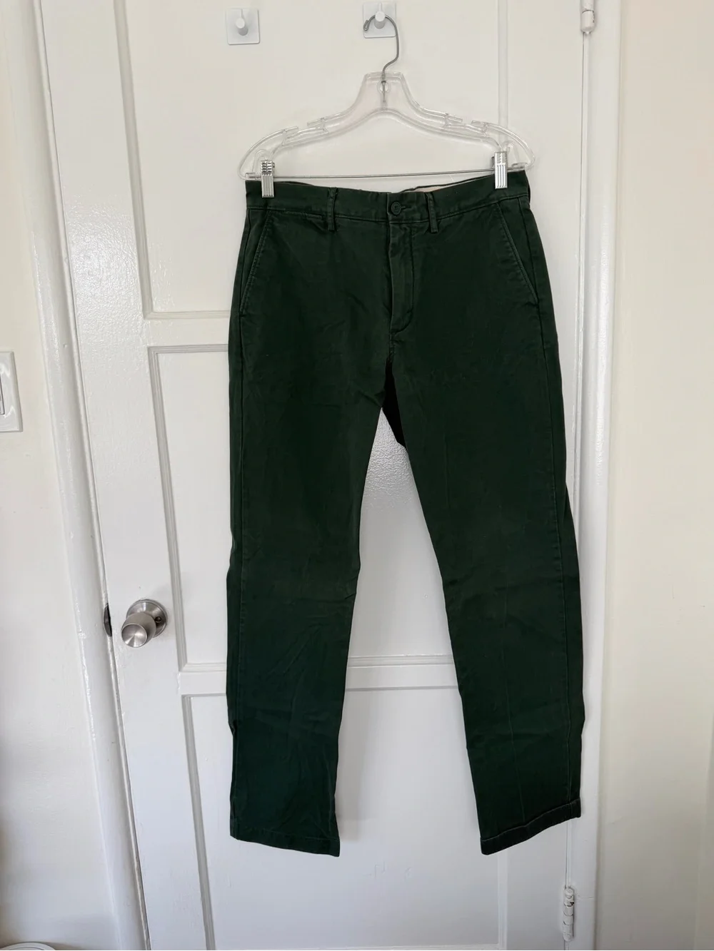 J.Crew Broken-In Chino Pants Urban Slim Green Men’s 33x34